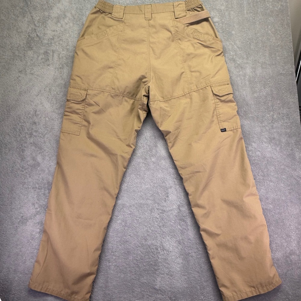 5.11 Tactical Series‎ Mens Cargo Pants Tan Khaki 36x34 Ripstop Work Trousers